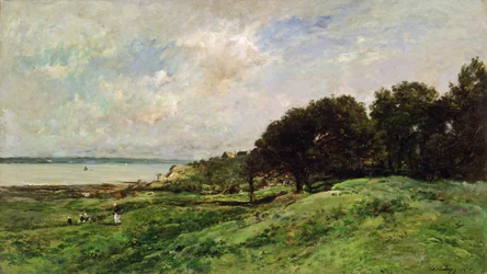 Die Küste von Villerville, 1875